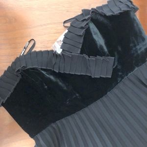 Black Strapless Betsey Johnson Dress